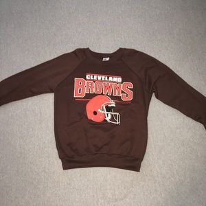 Vintage Cleveland Browns Sweatshirt. Medium.